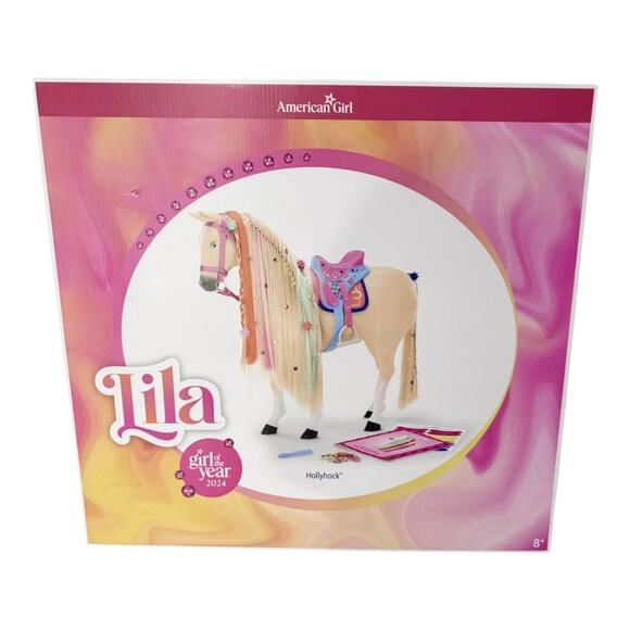 American Girl Hollyhock Horse Doll Of Year Toy Saddle Bridle Accessories Box New - Picture 2 of 14